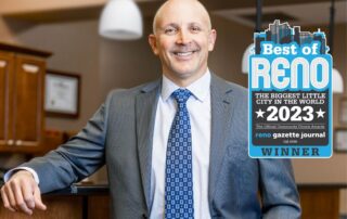 Dr. Mills announced as the Winner of Best of Reno 2023 Ophthalmologist