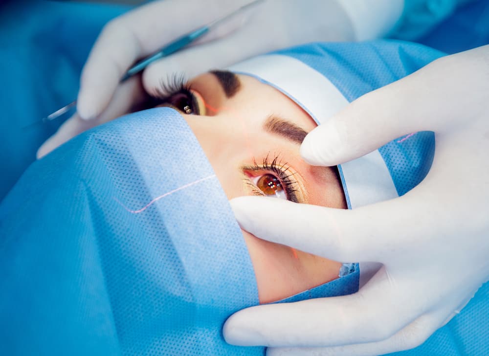 operation on eye